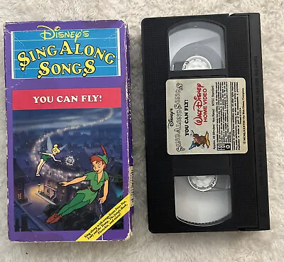 $5 • Buy Disneys Sing Along Songs - Peter Pan: You Can Fly (VHS, 1993)