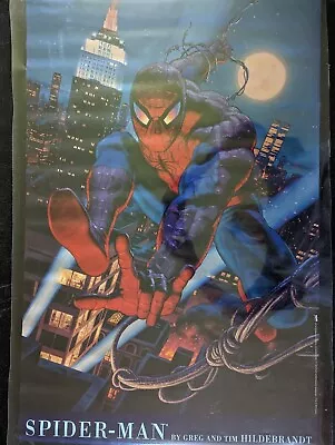 Vintage Poster Spiderman Ll #179 Hildebrandt Art Unused 1993 22x34 Marvel  • $39.99