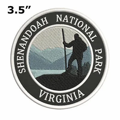 Shenandoah National Park Virginia Patch Embroidered Iron-on Applique Souvenir • $5.50