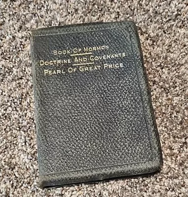 Triple Combination 1926 1926 1923 Book Of Mormon D & C Pearl Of Great Price • $39.95