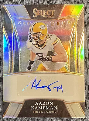 2021 Select Select Signatures Prizm Silver Aaron Kampman AUTO Packers • $20