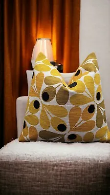 £8.50 • Buy Peacock , Yellow  Cotton Cushion Cover 45x45cm 