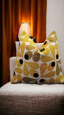 £8.50 • Buy Peacock , Yellow  Cotton Cushion Cover 45x45cm 