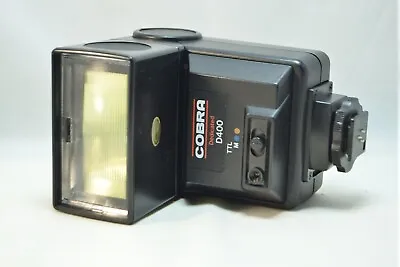 Flash Unit COBRA D400 Zoom TTL PENTAX Film SLR Dedicated Flushgun • £11