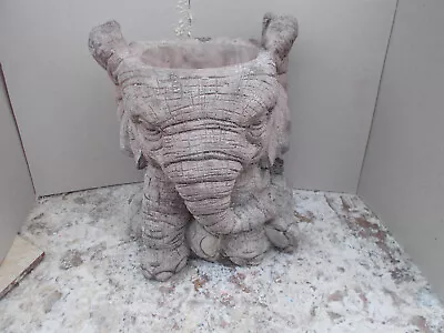  ELEPHANT  Planter Latex Rubber Mould And Fibreglass Jacket New. • £30