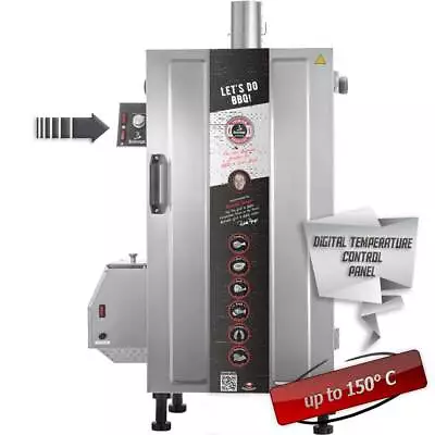 BBQ Smokehouse Electric Smoker For Food Meat Fish Veg Smoking Digital Temp BBDS7 • £989.99