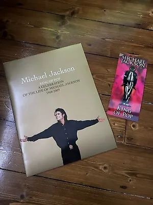 Michael Jackson King Of Pop This Is It Tour Hologram Concert Ticket & Programme • £49.99