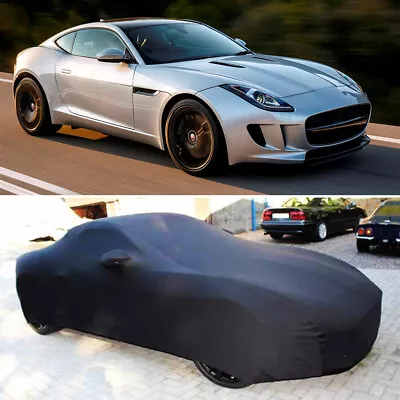 $149.11 • Buy For Jaguar F-Type 2014-2022 Full Car Cover Stain Stretch Dust-proof Custom Black