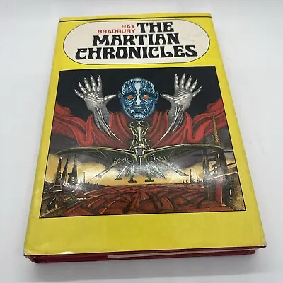 Ray Bradbury’s Martian Chronicles 1958 HC W Vintage DJ Book Club Edition • $25