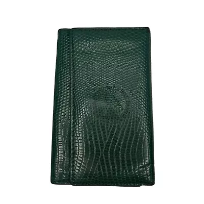 Francois Marot Vintage Green Leather Key Case OS • $29