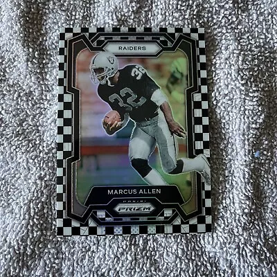 2023 Prizm Marcus Allen Black & White Checkerboard SSP #179 Raiders • $0.50