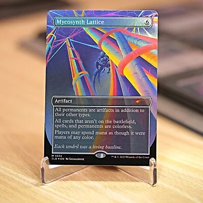 Mycosynth Lattice FOIL #1434 | SLD Secret Lair Drop Mycosynthwave | MTG • $17.95