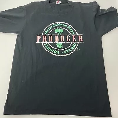 Vintage MGM Studios Florida Producer T Shirt XL Metro Goldwyn Mayer Disney  • $40