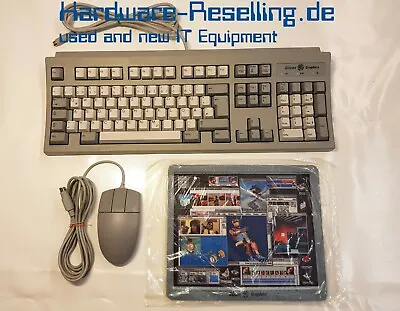 £123.79 • Buy Original SGI Silicon Graphics Keyboard Granite De Qwertz +Mouse+Mousepad (New)