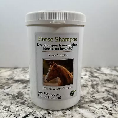 Horse Dry Shampoo From Original Moroccan Lava Clay Powder Vegan 35oz 2.2lbs • $29.95