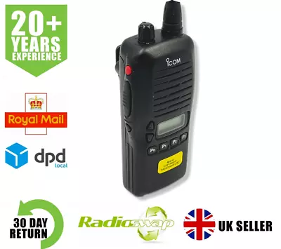 ICOM IC-F4GS UHF 440-470MHZ 4 WATT WALKIE TALKIE RADIO BODY ONLY X 1 • £89.95