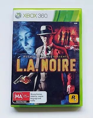 XBOX 360 L.A. Noire - Great Condition FAST SHIPPING AUSTRALIA POST • $5.99