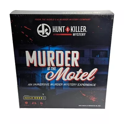 Hunt A Killer Murder At The Motel Mystery Game NEW SEALED • $14.99