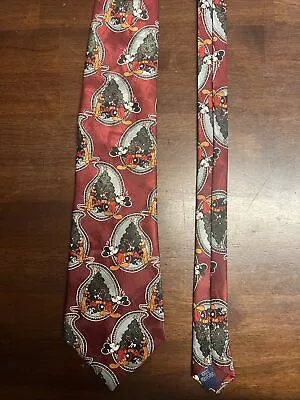 Disney Christmas Tie Mens Office Wear Mickey Mouse • $15