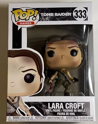 Funko Pop! Games: Tomb Raider 333#Lara Croft Exclusive Vinyl Action Figures Gift • £15.88