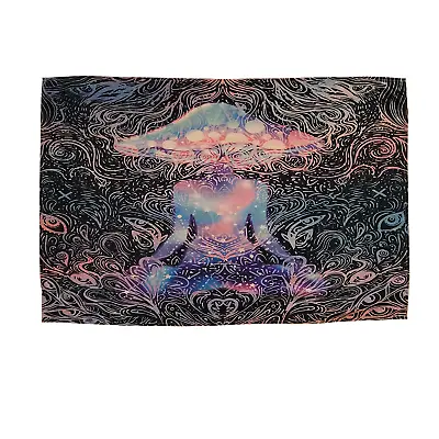 Meditation Mushroom Trippy 2'X3' Banner • $12.95