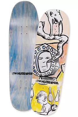 The Heated Wheel Neil Blender Rat Rage 9.25 Shaped Skateboard Deck • $64