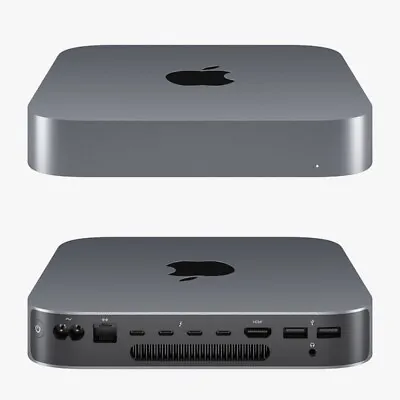 Apple Mac Mini 2018 Space Grey 3.6ghz / 8GB Ram / 128GB SSD / OS 14 Sonoma • £299