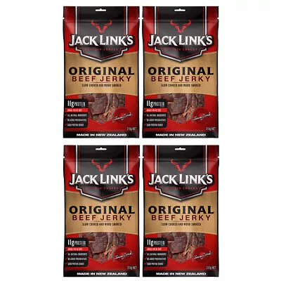 4x 310g Jack Link's Original Beef Jerky Made In New Zealand JUMBO Pack • $99.99