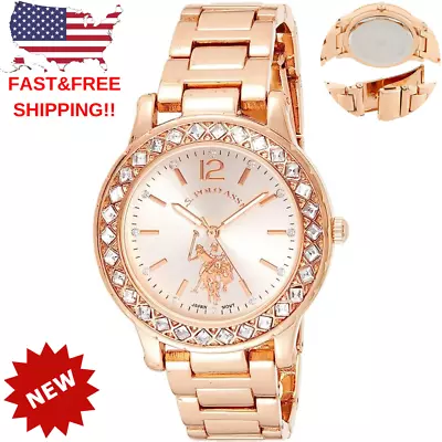 Relojes De Mujer Economicos U.S. Polo Assn. Women's Analog-Quartz Color Oro • $25.70