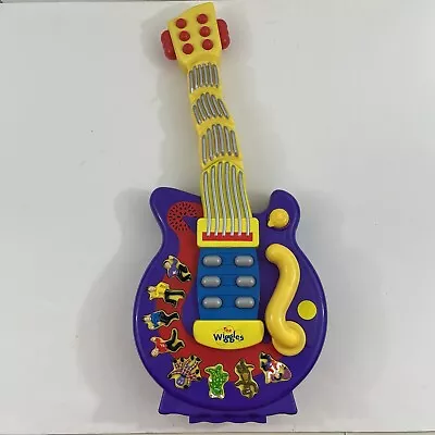 The Wiggles Guitar Purple Wacky Wiggling Dancing Musical Sounds Songs 2004 Works • $29.99