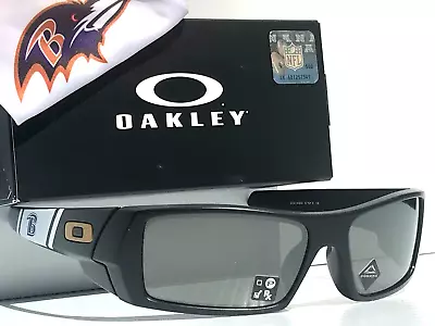 NFL Oakley Gascan BALTIMORE RAVENS Matte Black PRIZM Black Sunglass 9014-82 • $128.87