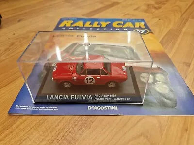 Ixo Deagostini 1/43 Lancia Fulvia Rac Rally 1969 Car + Mag • £16.99