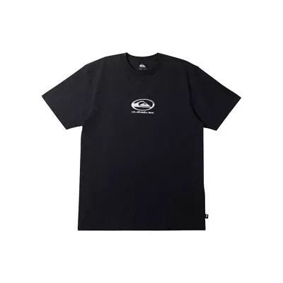 Quiksilver Chrome Logo Tee Mens In Black-  - • $59.99