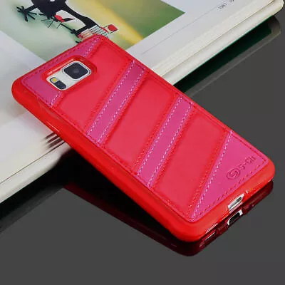 S-CH Two-tone Pu Leather (For: Samsung Galaxy Alpha Galaxy Alfa G850F) BACK CASE • $9.95