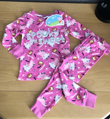 £5.90 • Buy Peppa Pig Halloween Pyjamas, 18-24 Months, Pink Mix, George NEW