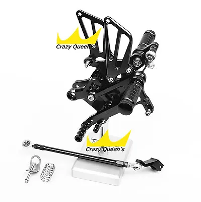 For Honda CBR600F4i 2001-2006 Rearset Foot Pegs CNC Adjustable CBR600F4i 2005 • $126.40