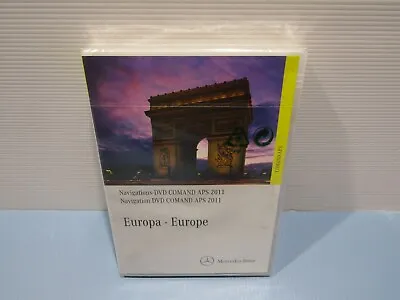 GENUINE MERCEDES SAT NAV UPDATE DVD EUROPE 2011 V6.0 P/N A2198271459 REF G22-18 • £149
