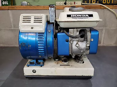 Super Rare Vintage EARLY  Honda E900 Generator 800 Watt 110 AC / 12 Volt DC • $499.99