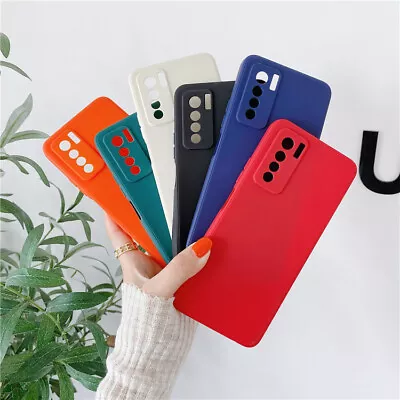 For Xiaomi Redmi Note 12 Pro 5A 6 5 Liquid Silicone Soft Solid Color Phone Case  • $8.79