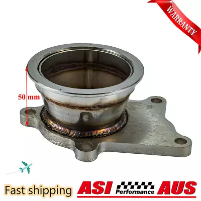 Stainless Steel Turbo Flange Adapter Fits T3 T4 Turbo 5Bolt To 3   V-Band Flange • $45.99