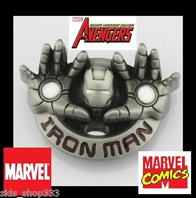 IRON MAN Hands Blast Blaster Metal Belt Buckle Cosplay Great Gift US Seller • $13