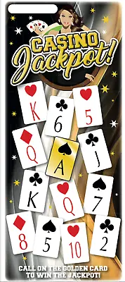 £4.99 • Buy 100 SHEETS Hoy Bingo Game, Play Your Cards Right, Casino Jackpot, Fun Bingo   