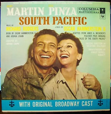 Vinyl LP Record. Martin Pinza. SOUTH PACIFIC • $4.99