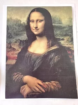 Mona Lisa Print 10x13 Painting #1 Da Vinci International Masters Publishers • $10.46