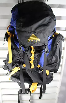 Kelty Tempest Blue Black Yellow Internal Frame Backpack • $39.97