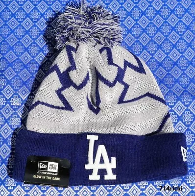 Los Angeles Dodgers MLB Glowflake Knit Beanie Hat Official • $59.99