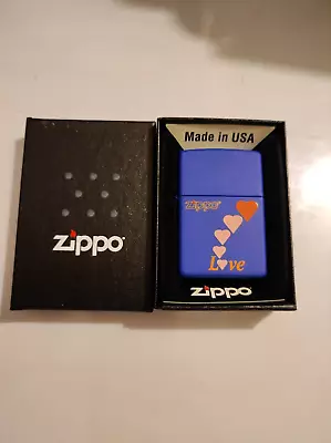 Zippo 268653 Love American Lighter Case - No Inside Guts Insert • $25.39