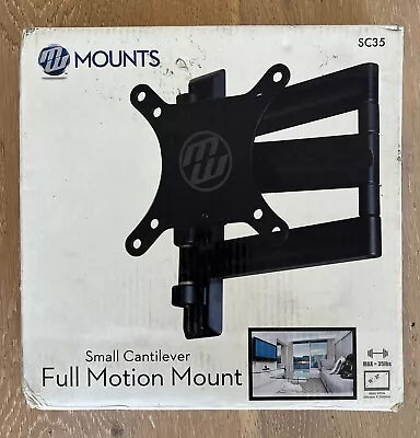 MW MOUNTS Small Cantilever Full Motion Mount 15 -37  MODEL SC35 • $34.99