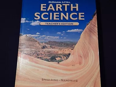 McDougal Littell Earth Science  Teacher's Edition • $19.99