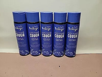 5x Pack Baby Oilogic Stuffy Nose & Cough Essential Oil Vapor Bath ~ NEW • $16